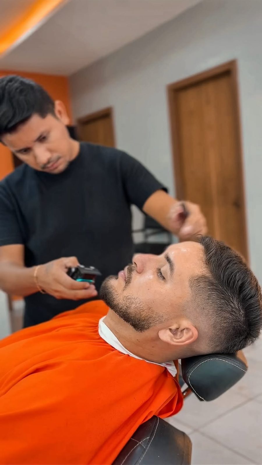 Acabamento na cadeira