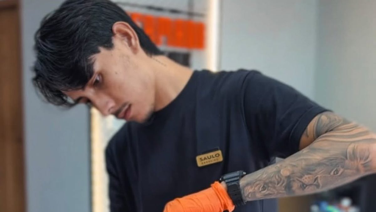 Barba na máquina